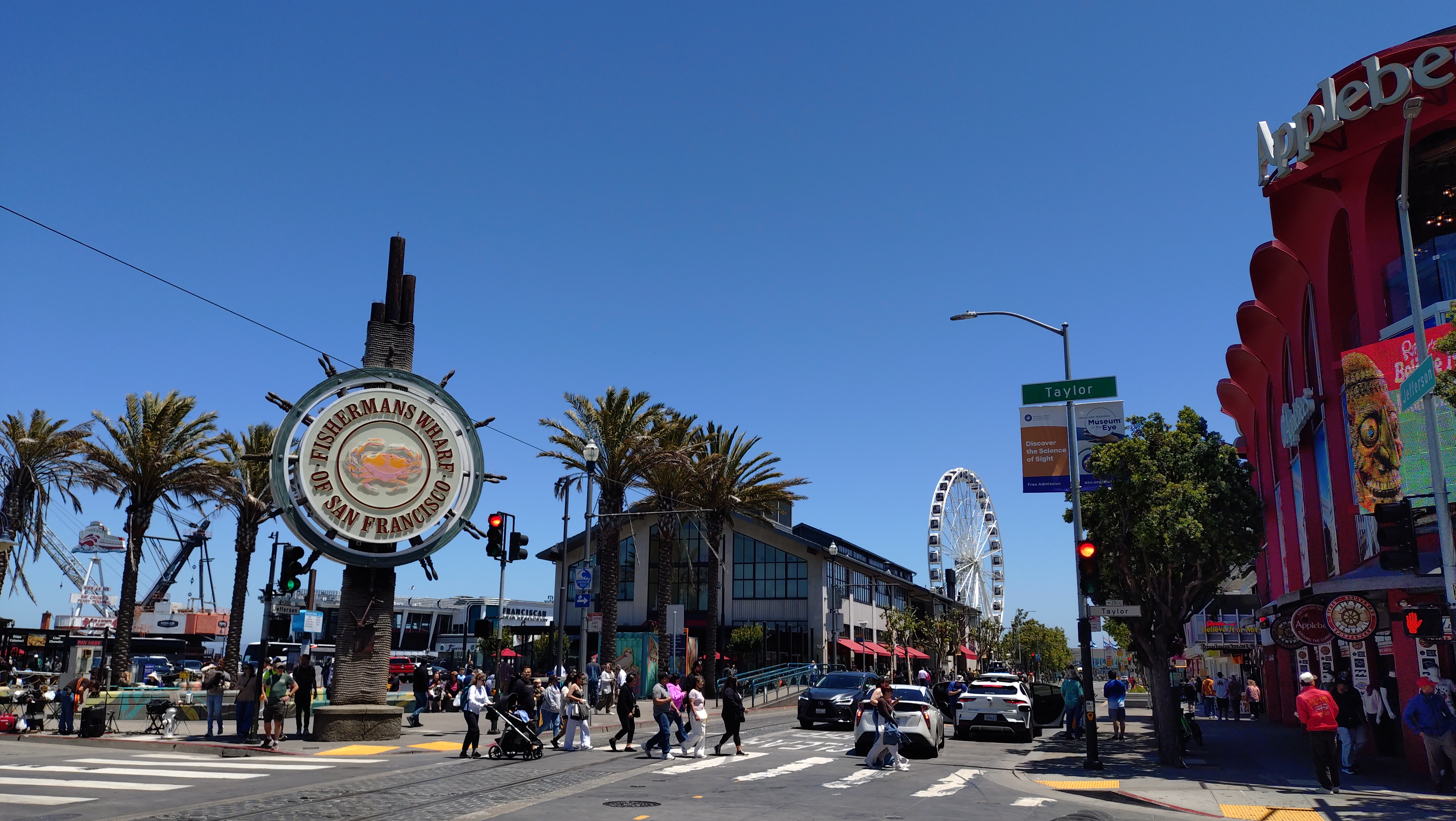 (2026-05-31) San Francisco 的漁人碼頭，非常熱鬧。