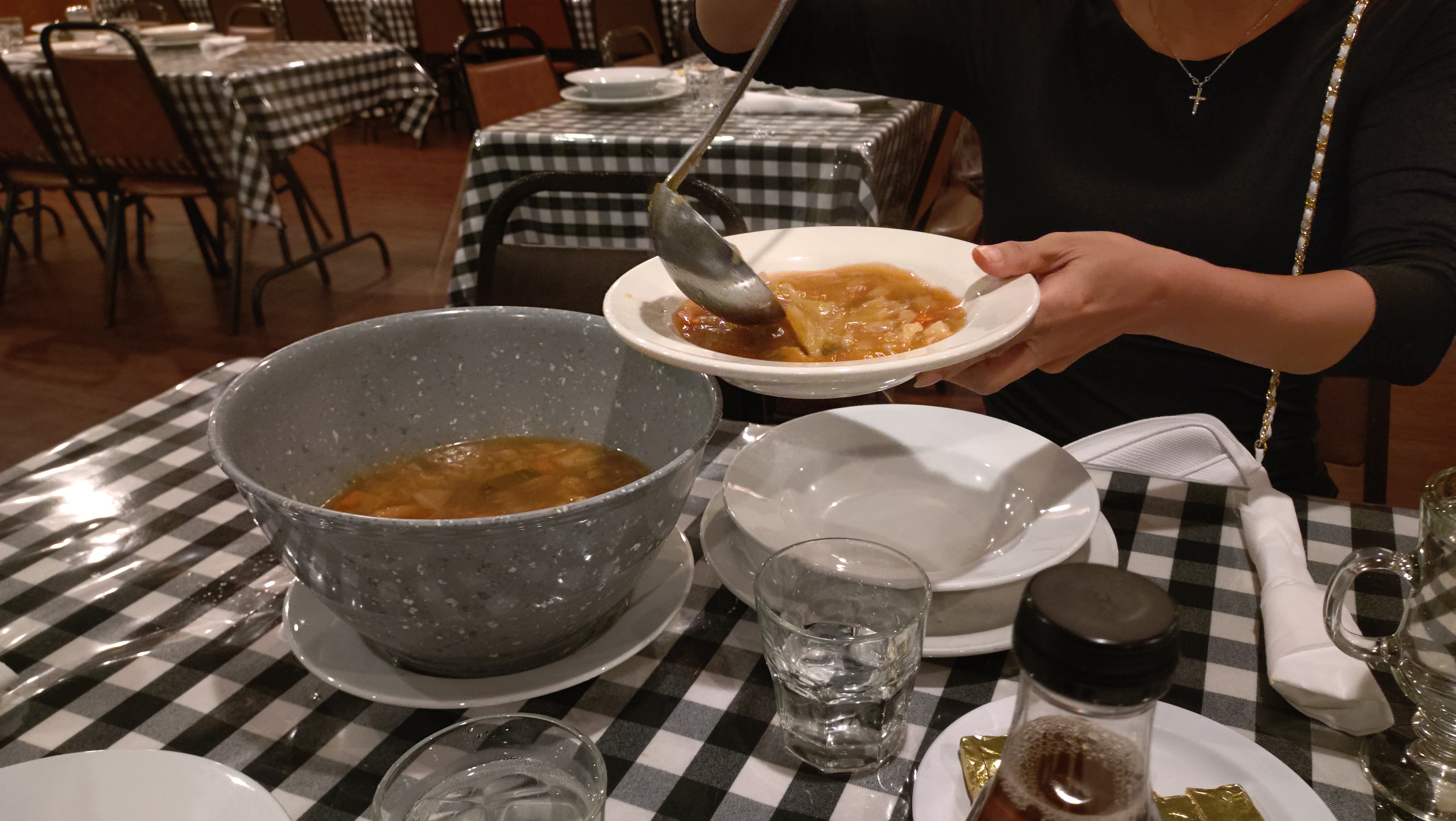 (2026-06-03) Wool Growers Restaurant 蔬菜湯，有點羅宋湯的感覺。